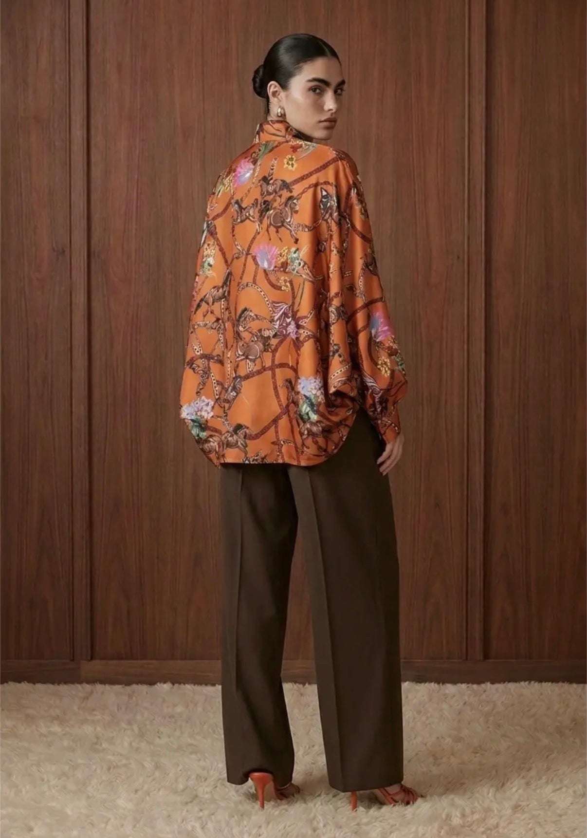 Equestrian rust top