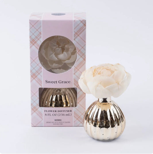 Sweet Grace mercury flower diffuser